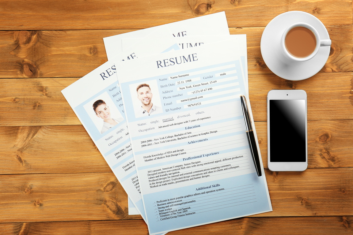 Employer Workplace with Resumes